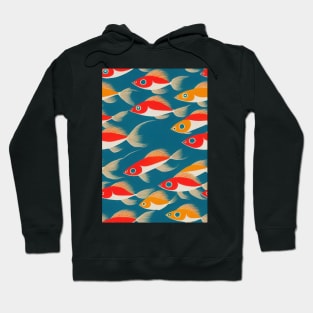 Fish pattern, a perfect gift for Anglers, Fisherman or any Nature Lover #1 Hoodie